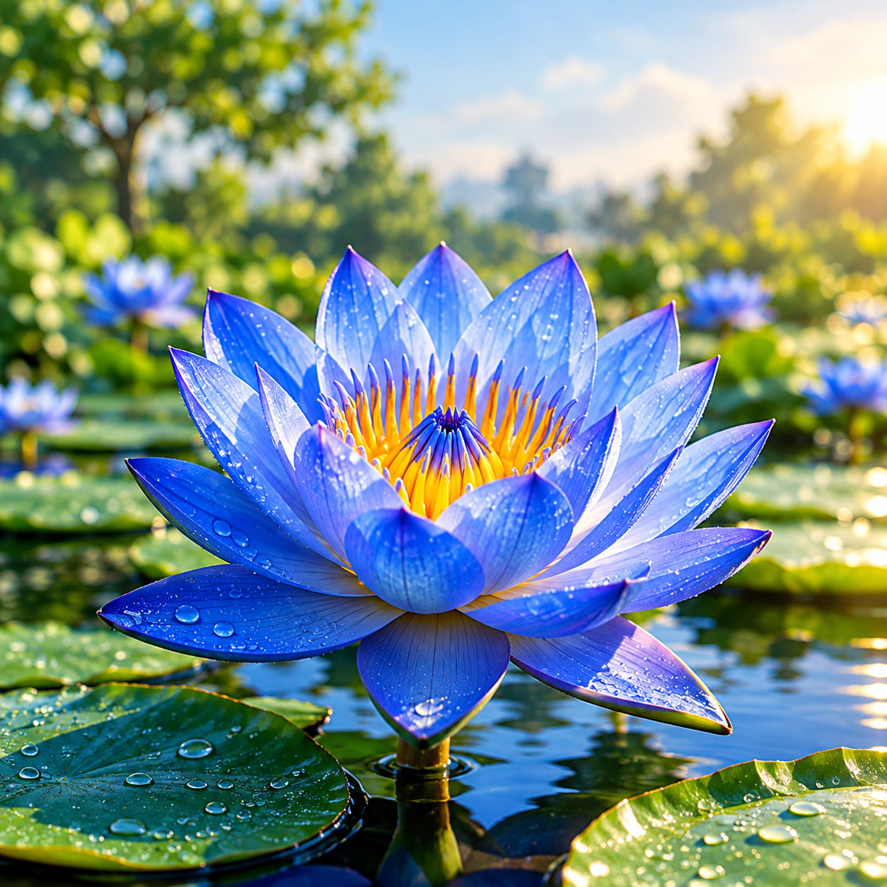 Egyptian Lotus
